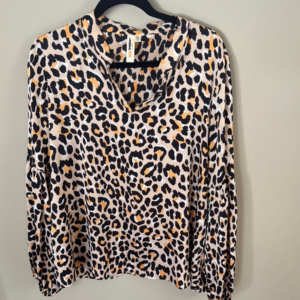 Leopard Print Women's Top